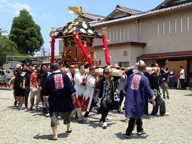 八雲神社みこし