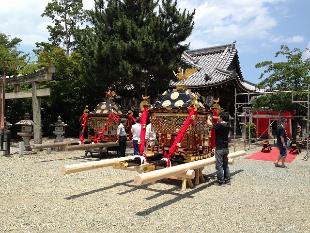 八雲神社みこし